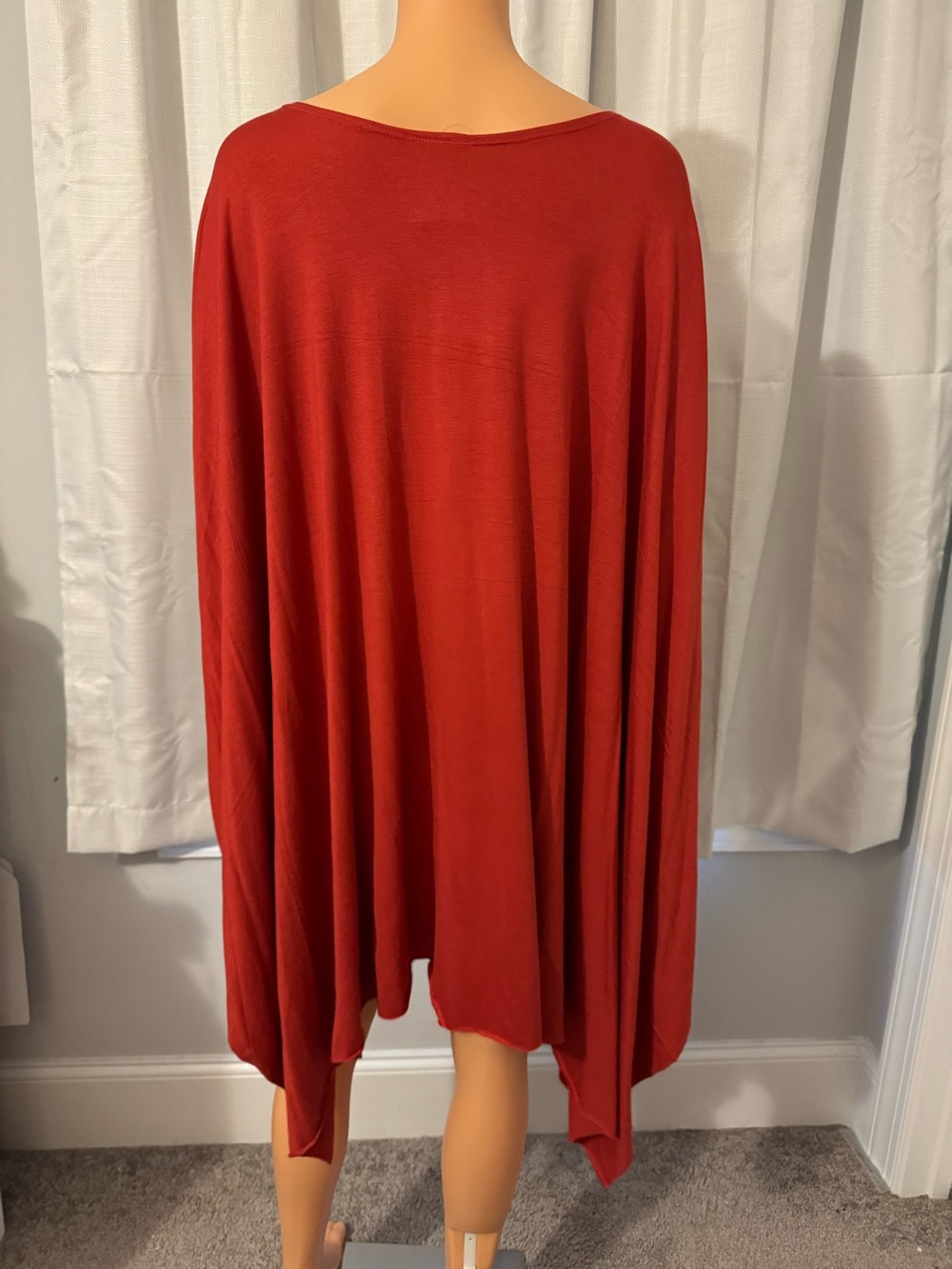 Cool Three Bird Nest WREN one size oversized tunic asymmetrical shirt dress new - Picture 6 of 7
